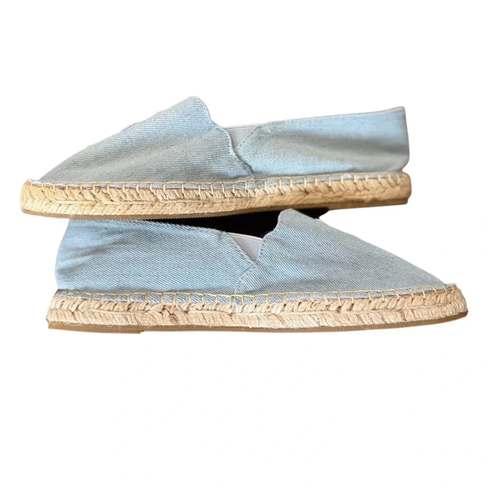 Charlie Paige Blue Flamingo Espadrilles-NWOT Size 7